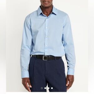 Old Navy Men's Sky Blue Dress Shirt
